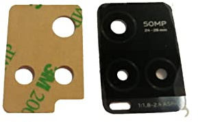 Generico Kompatibel mit vivo Y21S / Y33S / Y33T Ersatzglas Glasscheibe zum Ersetzen des Objektivs Back-Kamera-Kamera + doppelseitiges Klebeband