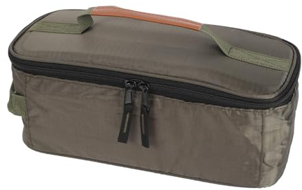 MiOYOOW Borsa Portaoggetti per Utensili da Cucina, Borse per il Trasporto di Stoviglie da Campeggio con Doppia Cerniera e Maniglia, Organizer per Utensile Impermeabile per Escursionismo e Barbecue