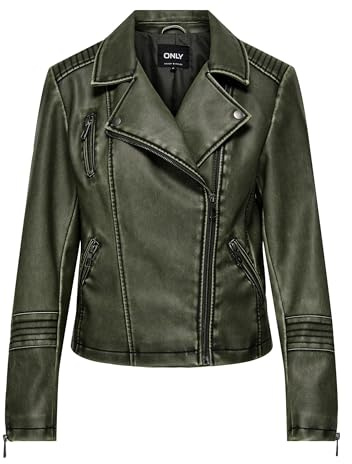 ONLY Faux Leather Jacket ONLHALLI Faux Leather Jacket