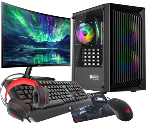 VIST Kit Gaming Ryzen 7 5700G - RAM 32Go - RX Vega - SSD 1To M.2 - WiFi - LCD 24 - Windows 11 Pro