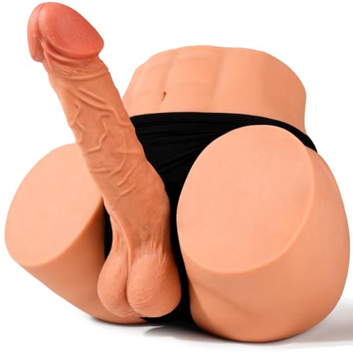 Male Masturbator Flexible 90°Riding Dildos Sex Toys, Adult Sex Toy for Men Women Heavyweight Couple Masturbation
