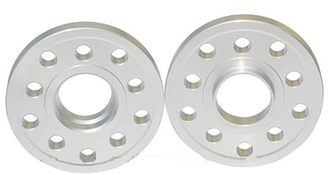 Spurverbreiterung Distanzscheiben 2 Stück | PKD 5x100/5x112 | CB 57,1 MM | Dicke 20 Mm Geschmiedete Legierung Reifendichtung Auto Spurverbreiterung Für VW Für Polo Für Ameo Spurverbreiterungen Autos