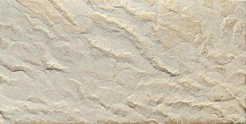 Deccart - Pannelli murali decorativi per pareti 100x50 cm - Pannello decorativo 3d - polistirolo da parete soffitto - 3d wall panel - Decorazione muro - pietre - ‎12m² (24 pezzo)