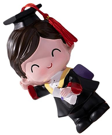 Garneck Doktor Puppe Torten Deko Lustiger Abschlussgeschenk Cake Topper Für Graduierte Langlebig Aus Hochwertigem Resin Vielseitig Für Torten Und Desserttische Feierdekorationsidee