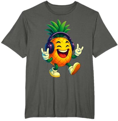 Ananas am Rocken | Süßes Ananasmotiv mit Pommesgabel T-Shirt