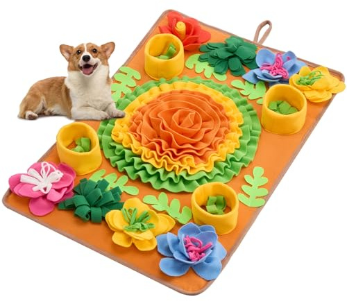 Avont Snuffle Mat for Dogs, Interactive Sniffing Feeding Puzzle Slow Feeder