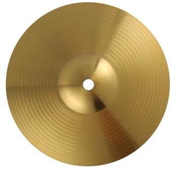 Amantes De La Música Platillos Platillos Para Práctica De Choque Latón Kit Batería Metal Jazz Accesorios Instrumentos Musicales 2 Uds(Type2)