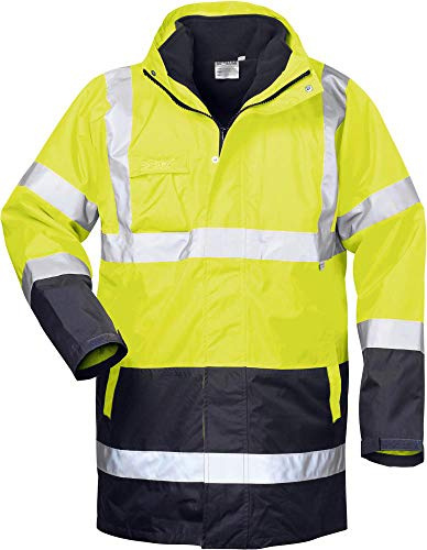 Safestyle Warnschutz-Parka Spencer, 1 Stück, Größe XL, gelb/marine, 23548-XL