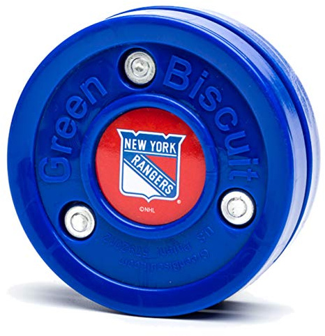 Green Biscuit - Dischetto originale NHL, tutte le squadre, New York Rangers