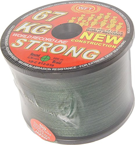 WFT KG Strong Schnur geflochtene 600m 0,39mm 67kg
