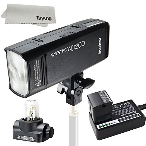 GODOX AD200 200Ws 2.4G TTL HSS FLASH ESTUDIO