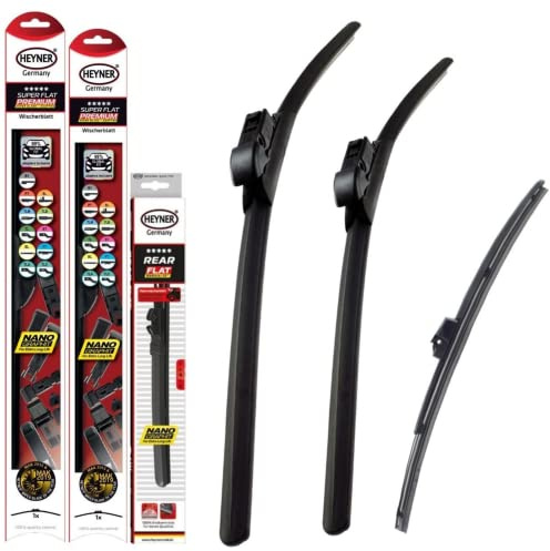 HEYNER Tyskland fantastiska vindrutetorkare blad 2015 – framåt storlek 66 cm 46 cm bakre blad 40 cm