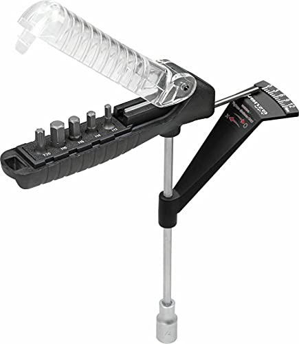Venzo 1/4 Inch Driver Beam Torque Wrench Set - 1 to 12 Nm - Small Adjustable - Great for MTB, Road Bike & Motorcycle Maintenance
