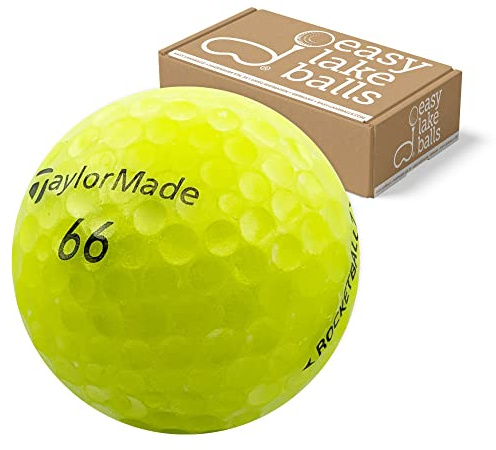 25 Taylor Made ROCKETBALLZ GELB LAKEBALLS/GOLFBÄLLE - QUALITÄT AAAA/AAA