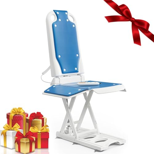 MAIDeSITe Electric Chair Lift, Stand Up Independently from Floor, Support Up to 300 LBS, Chair Lift for Elderly, JC35M3
