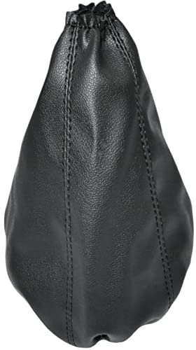 Aerzetix - C57808 - Cuffia soffietto per leva del cambio - compatibile con Fiat Ducato III a partire dal 2006 - colore: nero - in pelle sintetica