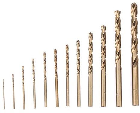 74 Stück M35 135 Grad Kobaltbohrer Foret Metal Cobalt Lot Foret Metal Cobalt Split Point Kobaltbohrer-Set HSS CO Spiralbohrer Zum Bohren auf Edelstahl (1,0-8,0 Mm)