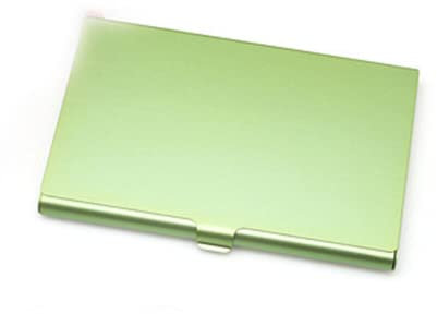 anso Visitenkartenetui aus Metall, für Kreditkarten, Grün