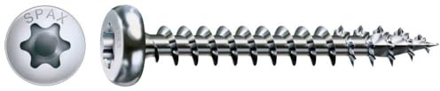 SPAX 0201010400405 Holzschraube 4mm 40mm T-Star Plus Stahl WIROX 500St.