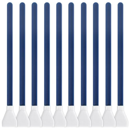 16 mm Sensor Reinigungstupfer, 10 Stück Sensor Reinigungsset für APS-C Kameras, Sensor Reinigungs Swabs für DSLR oder SLR Digitalkamera, Staubfrei und Vakuumverpackt (Ohne Sensorreiniger)