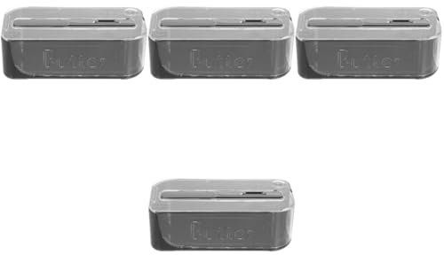 TOPBATHY 4pièces Boîte à Beurre Avec Couvercle Hermétique Conteneur De Conservation Pour Beurre Et Fromage Design Élégant Pour Utilisation Domestique Et