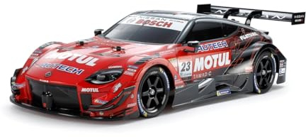 TAMIYA 58735 1:10 RC Motul Autech Z 2023 TT-02 Remote Controlled Car, Vehicle, Model Building, Assembly, Hobby, RC Kit, Unpainted