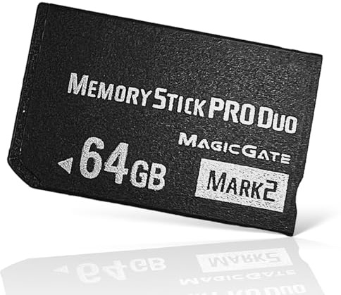 QUMOX Carte Mémoire Stick Pro Duo 64 Go Mark2 – Haute Capacité, Compatible PSP 1000/2000/3000, Appareils Photo et Caméscopes