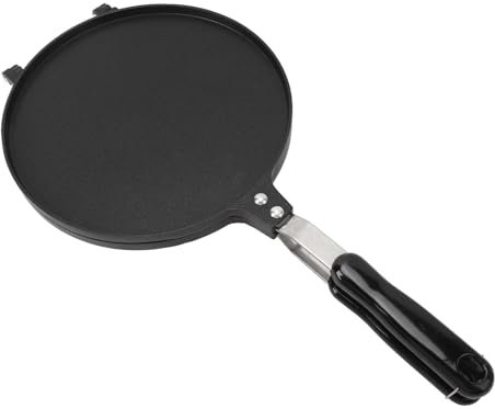 Máquina para Hacer Conos de Gofres de Helado de 8,7 Pulgadas, Sartén de Aluminio Antiadherente para Rollos de Huevo con Largo, Velocidad de Calentamiento, Aparato de Cocina