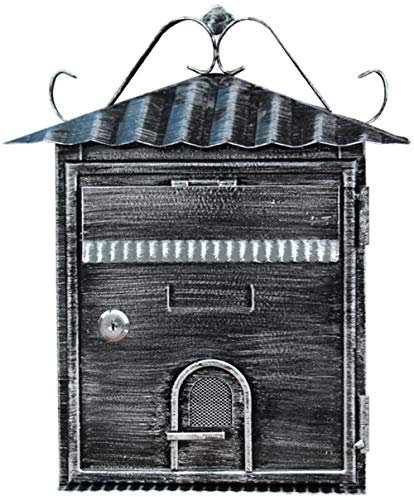 Briefkasten, Briefkasten, wasserdicht, für den Außenbereich, antiker Wandbriefkasten zum Aufhängen, Zeitungskasten