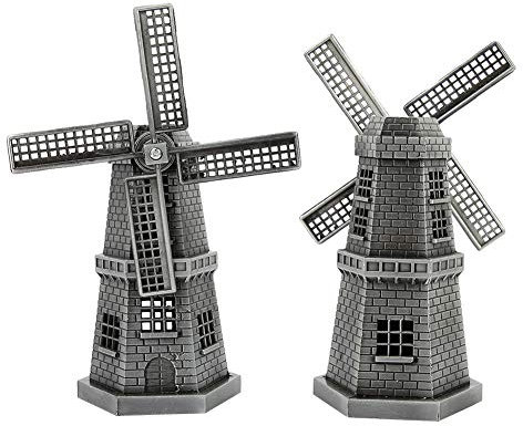 Style européen Hollande Moulin à vent miniature Arts Artisanat Bureau Maison Décoration de bureau