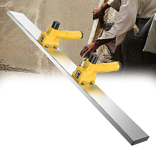 Outil Vibrant pour Béton RèGle Nivellement Ciment Chape éLectrique Kit vibratoire pour Chape à béton, Finition pour béton, électrique pour Chape de en béton, 12 000 TR/Min, 400 mA, Lam