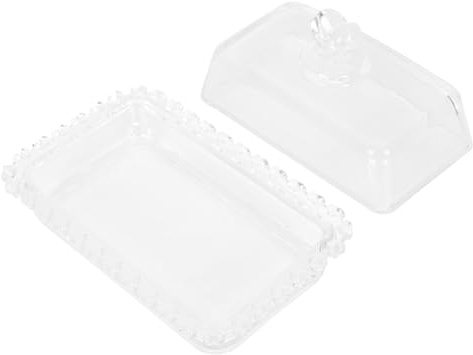 UKCOCO Boîte à Gâteaux Transparente Rectangulaire Couvercle Hermétique, Récipient Alimentaire Pratique En Plastique, Pour Présentation Et Conservation Des Desserts,