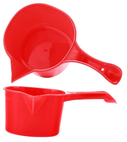 Alipis Louche à Eau Plastique Pelle à Eau Pour Maison Manche Long Avec Bec Verseur Pratique Pour Jointoiement Et Arrosage