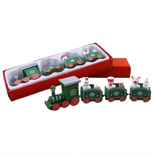 19.5 cm Train Cake Decoration,Adorable Cartoon Ornament,Holiday Decorations for Tree & Home, for Birthday Parties and Cake Decor New Year Wedding