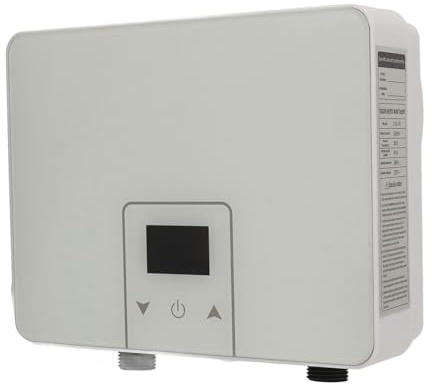 KIMISS Chauffe-eau instantané pour Cuisine – Mini Chauffe-eau électrique 220 V 88 écran 5,5 KW Chauffage Rapide 55 °C IPX4 étanche – Chauffage électrique sans Réservoir