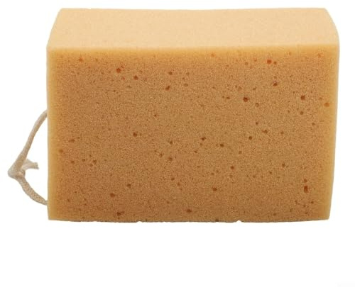 Esponja grande para lavado de coche, herramienta de limpieza de espuma de coral de panal de abeja, para coches, limpiador suave y seguro de alta absorción, para ruedas, neumáticos, azulejos de baño y