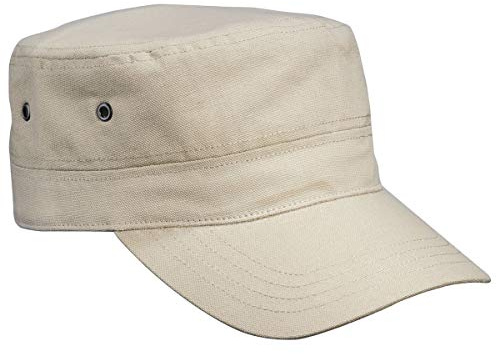 Army Military Cap im Kuba Castro Look in Khaki khaki
