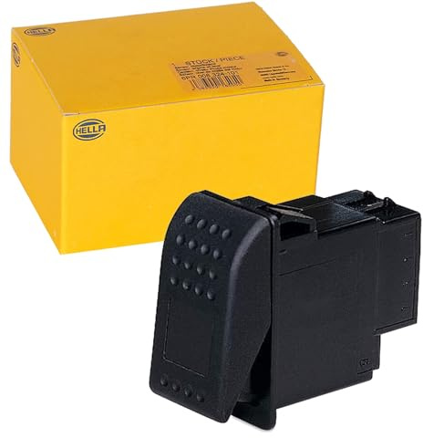 HELLA 6FH 007 832-151 Schalter - Kippbetätigung - Ausstattungsvar.: I-0-II | 6FH 007 832-151, Schalter