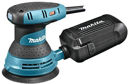 Lijadora excentrica Makita BO5031K 125 mm en maletín 230V