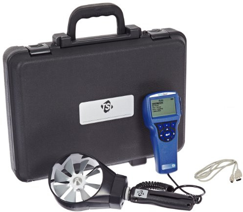 TSI 5725 VelociCalc Rotating Vane Anemometer, 50 to 6000 ft/min Velocity Range, -1.0% Accuracy, 32 to 140 Degrees F Temperature Range