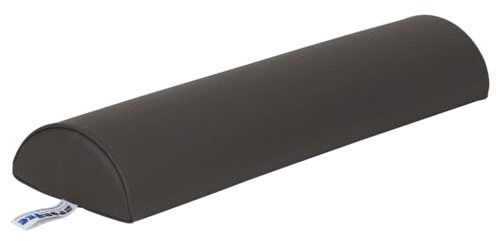 Sport-Tec Halbrolle Lagerungsrolle Lagerungskissen mit Kunstlederbezug 60x15x7,5 cm