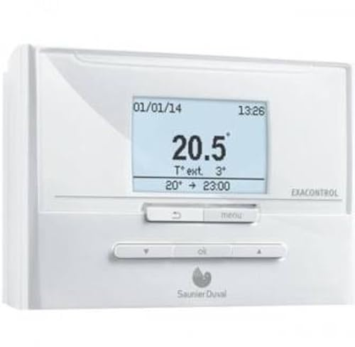 Saunier duval thermostat d'ambiance exacontrol e7c modulant