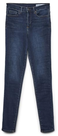 VERO MODA Damen Vero Moda Dames Sophia Blue Denim Xxl (43-44)32 Jeans, Medium Blue Denim, XXL / 32L EU
