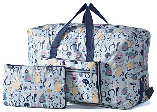 Arxus Bolso Grande de Viaje Plegable en la Bolsa de Viaje con Equipaje y Correa para el Hombro