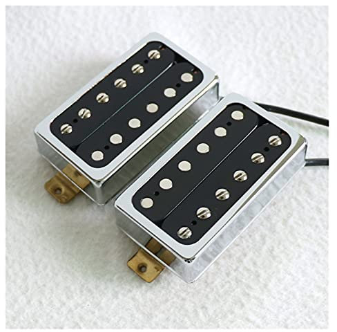Alnico 5 Magnetbar Chrome Cover Humbucker Für LP Guitar Pickup Gitarren-Humbucker-Tonabnehmer
