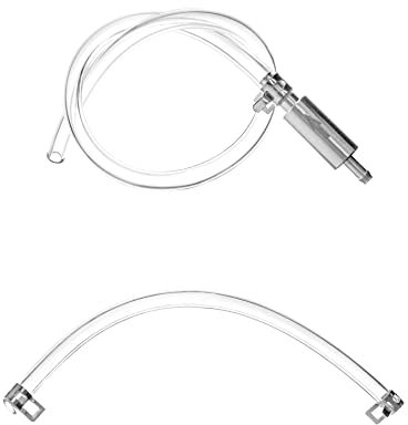 QWORK® Brake Bleeding Kit, Universal Hydraulic Brake Bleeder Clutch Bleeding Hose One Way Valve Tube Bleeding Tool Kit for Car Motorbike Motorcycle