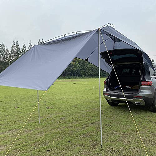 Auto-Markise, Auto-Markise, wasserdicht, SUV, tragbare Markise, Auto-Sonnenschutz, Zelt, Wohnmobil, Dachzelt für Strand, Camping, Outdoor, Auto-Zelte für Autos