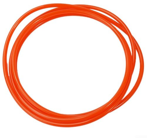 EpheyFIF Fahrrad-Rollen-Antriebsriemen, 185 cm, für BikeTrainer Roller 5 mm Umfang (rot)
