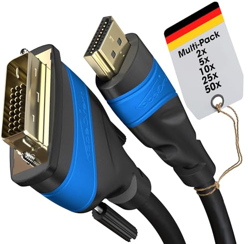 KabelDirekt – 4K HDMI-Verlängerung – 5x1m – Stecker auf Buchse | 5er-Set 4K-HDMI-Verlängerung – 4K@60Hz, High Speed mit Ethernet, Stecker auf Buchse – für Blu-ray, PS5, Xbox & Switch