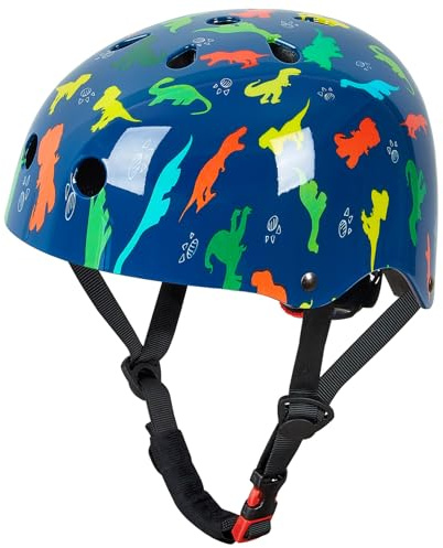 Kids Bike Helmet, MHJY Toddler Helmet Girls Scooter Helmet Kids Cycling Helmets Skateboard Helmet for Boys Child, Age 1-3-8-14 Years
